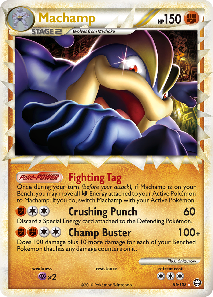 Machamp (95/102) [HeartGold & SoulSilver: Triumphant] | Clutch Gaming