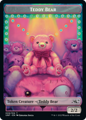 Teddy Bear // Treasure (013) Double-Sided Token [Unfinity Tokens] | Clutch Gaming