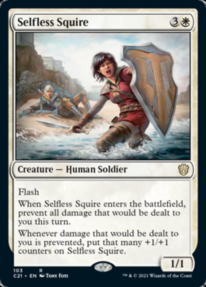 Selfless Squire [Commander 2021] | Clutch Gaming