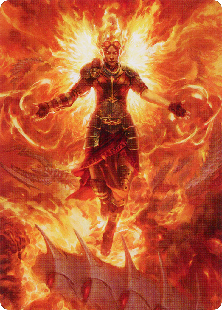 Chandra, Hope's Beacon Art Card [March of the Machine Art Series] | Clutch Gaming