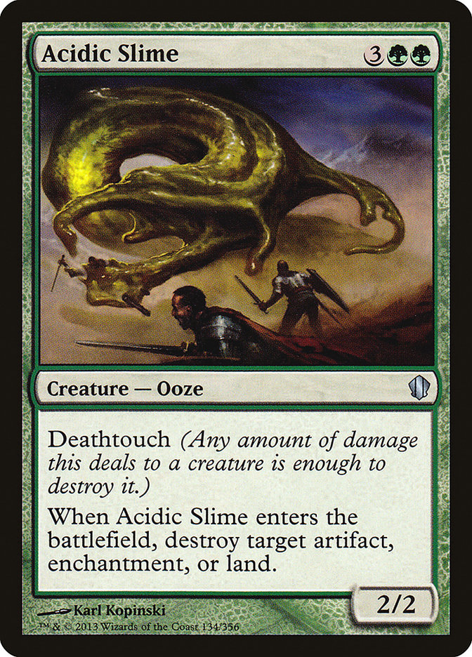 Acidic Slime [Commander 2013] | Clutch Gaming