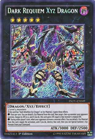 Dark Requiem Xyz Dragon [INOV-EN049] Secret Rare | Clutch Gaming