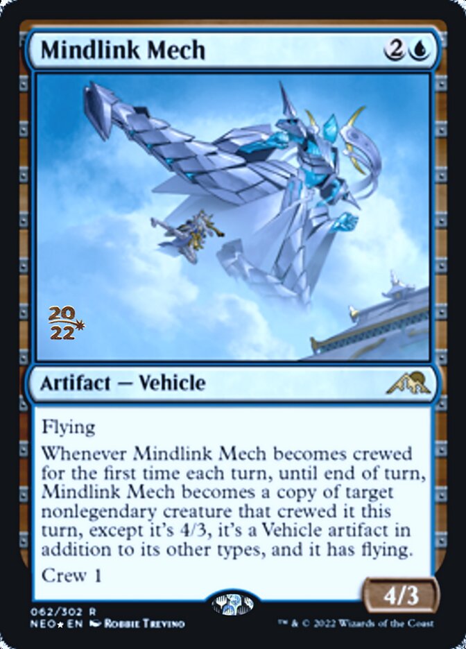 Mindlink Mech [Kamigawa: Neon Dynasty Prerelease Promos] | Clutch Gaming