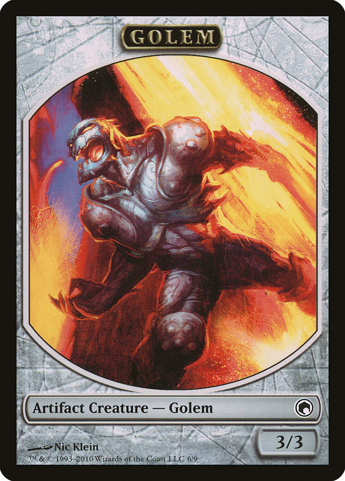 Golem Token [Scars of Mirrodin Tokens] | Clutch Gaming