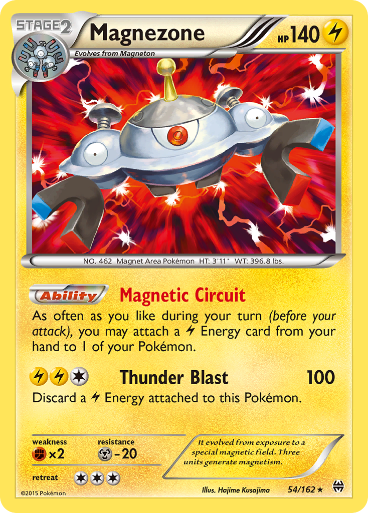 Magnezone (54/162) [XY: BREAKthrough] | Clutch Gaming