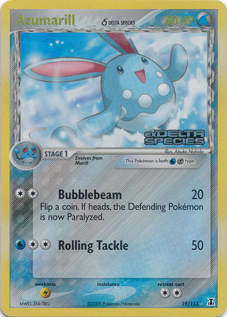 Azumarill (19/113) (Delta Species) (Stamped) [EX: Delta Species] | Clutch Gaming