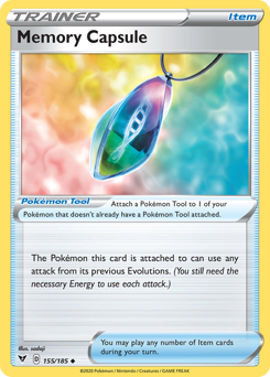 Memory Capsule (155/185) [Sword & Shield: Vivid Voltage] | Clutch Gaming