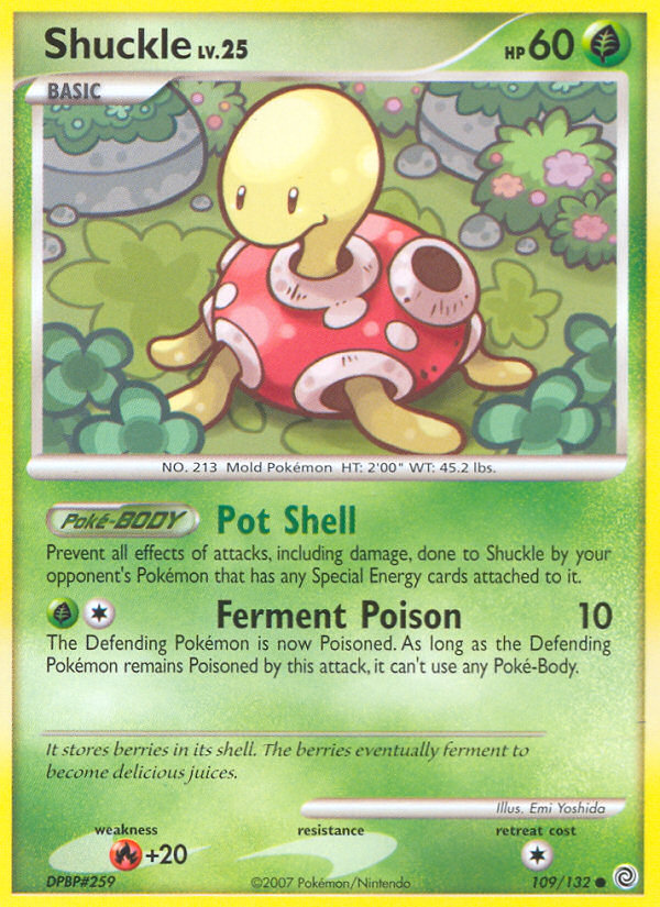 Shuckle (109/132) [Diamond & Pearl: Secret Wonders] | Clutch Gaming