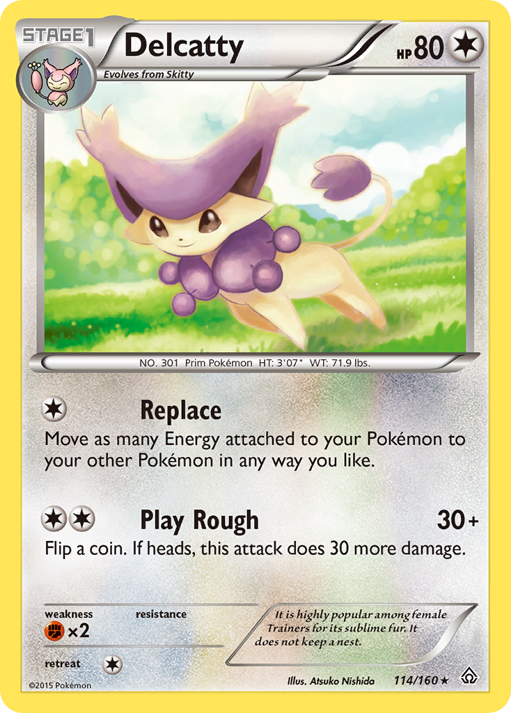 Delcatty (114/160) [XY: Primal Clash] | Clutch Gaming