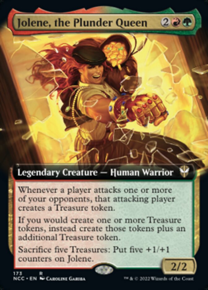 Jolene, the Plunder Queen (Extended Art) [Streets of New Capenna Commander] | Clutch Gaming