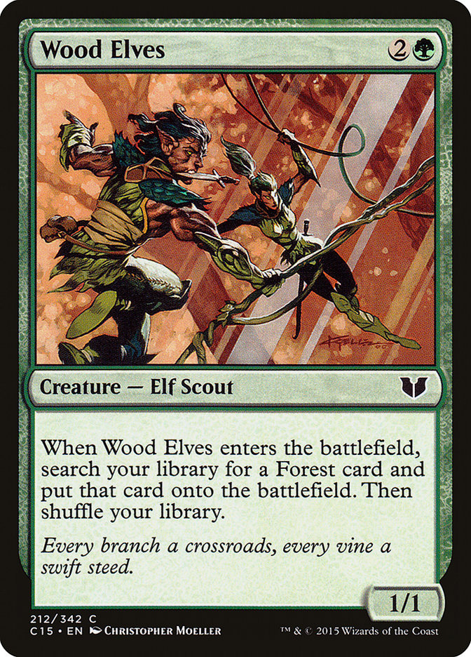 Wood Elves [Commander 2015] | Clutch Gaming