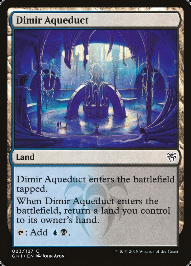 Dimir Aqueduct [Guilds of Ravnica Guild Kit] | Clutch Gaming