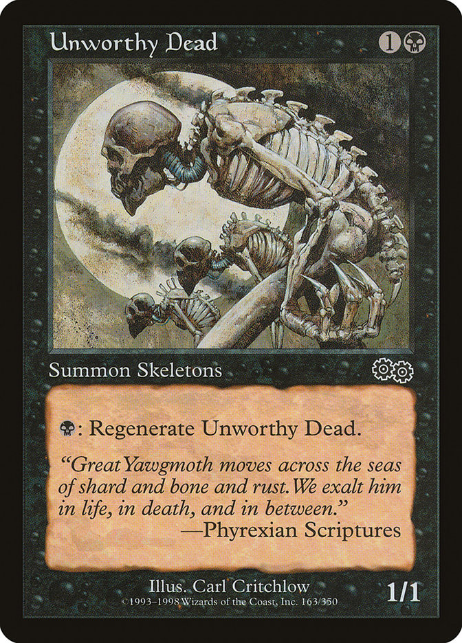 Unworthy Dead [Urza's Saga] | Clutch Gaming