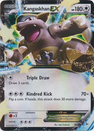 Kangaskhan EX (78/106) (Jumbo Card) [XY: Flashfire] | Clutch Gaming