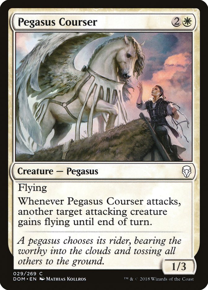 Pegasus Courser [Dominaria] | Clutch Gaming