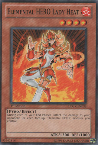 Elemental HERO Lady Heat [LCGX-EN038] Common | Clutch Gaming