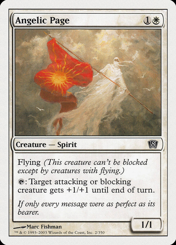 Angelic Page [Eighth Edition] | Clutch Gaming