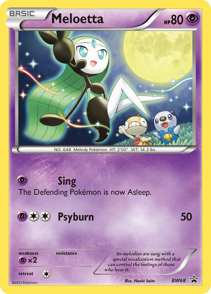 Meloetta (BW68) [Black & White: Black Star Promos] | Clutch Gaming