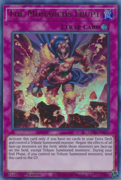 The Monarchs Erupt [GFTP-EN121] Ultra Rare | Clutch Gaming