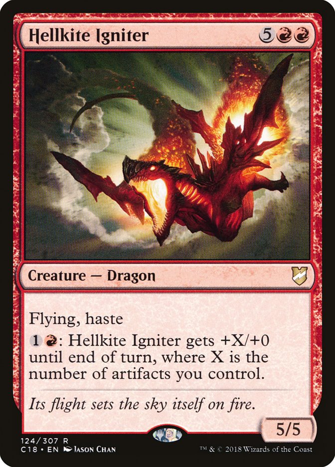 Hellkite Igniter [Commander 2018] | Clutch Gaming