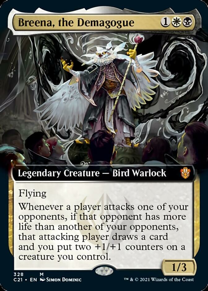 Breena, the Demagogue (Extended Art) [Commander 2021] | Clutch Gaming