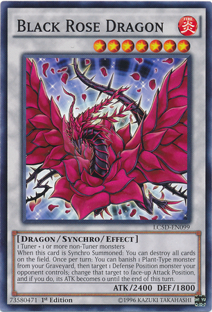 Black Rose Dragon [LC5D-EN099] Common | Clutch Gaming