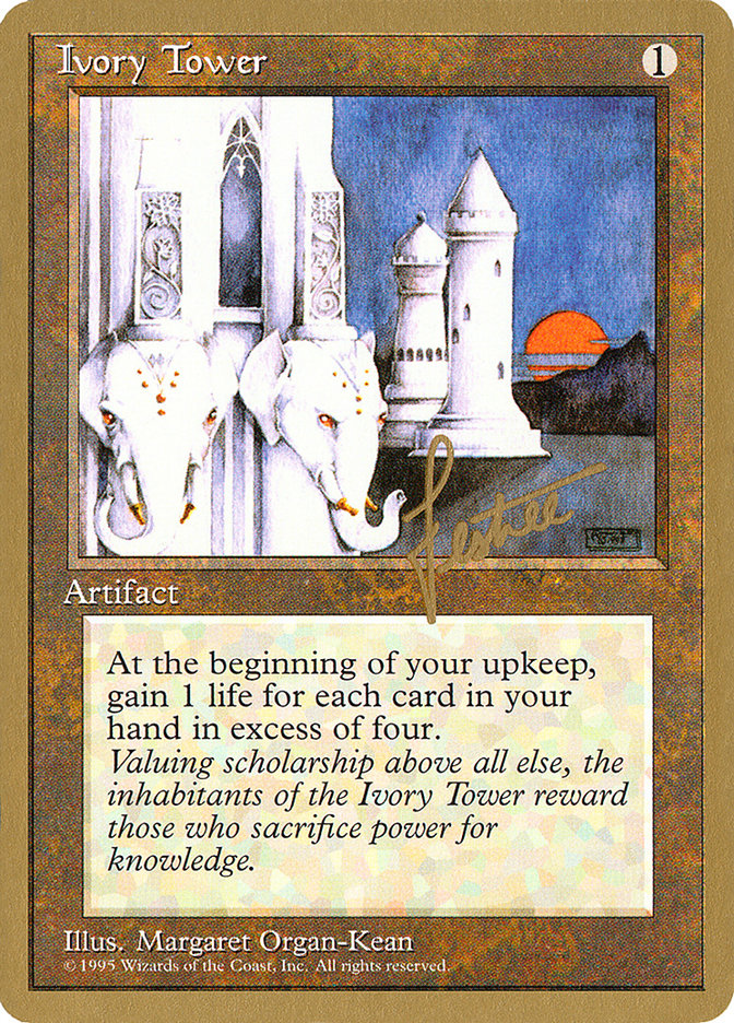 Ivory Tower (Bertrand Lestree) [Pro Tour Collector Set] | Clutch Gaming