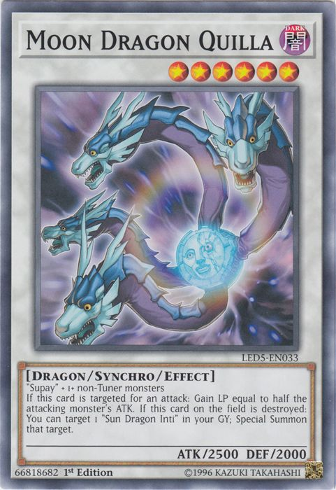 Moon Dragon Quilla [LED5-EN033] Common | Clutch Gaming