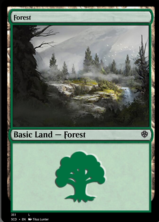 Forest (351) [Starter Commander Decks] | Clutch Gaming