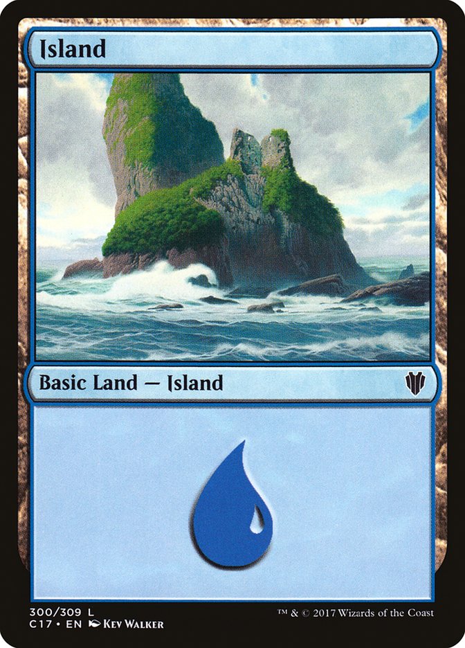 Island (300) [Commander 2017] | Clutch Gaming