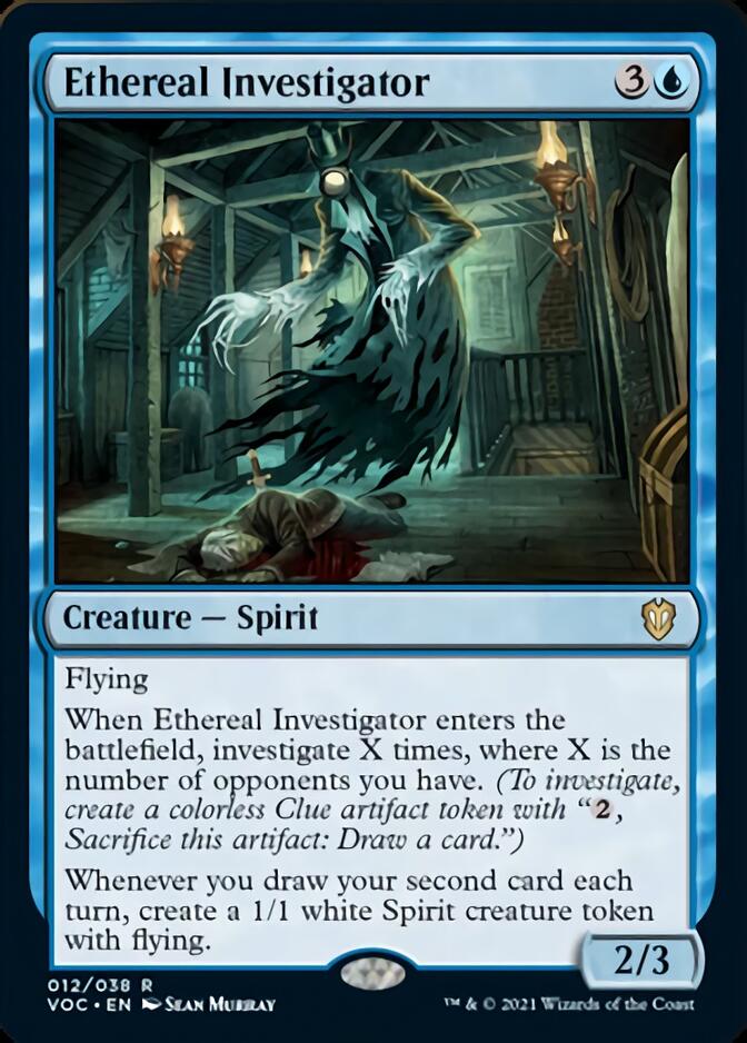 Ethereal Investigator [Innistrad: Crimson Vow Commander] | Clutch Gaming