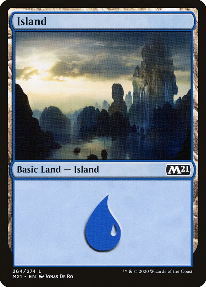 Island (264) [Core Set 2021] | Clutch Gaming