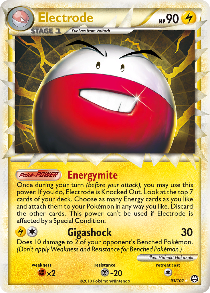 Electrode (93/102) [HeartGold & SoulSilver: Triumphant] | Clutch Gaming