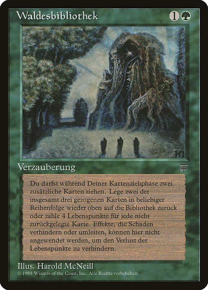 Sylvan Library (German)- "Waldesbibliothek" [Renaissance] | Clutch Gaming