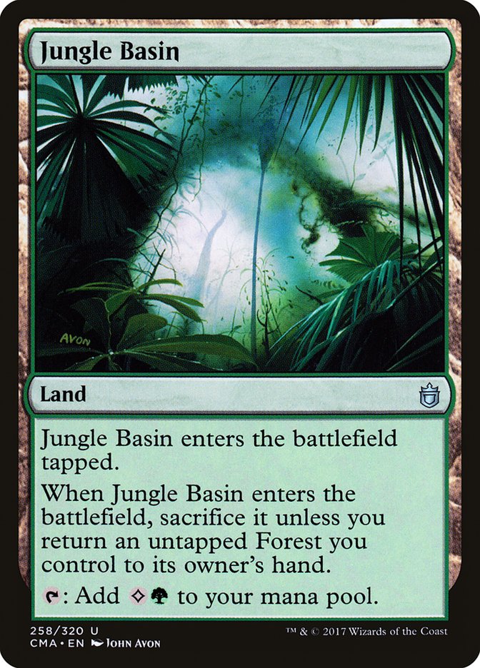 Jungle Basin [Commander Anthology] | Clutch Gaming