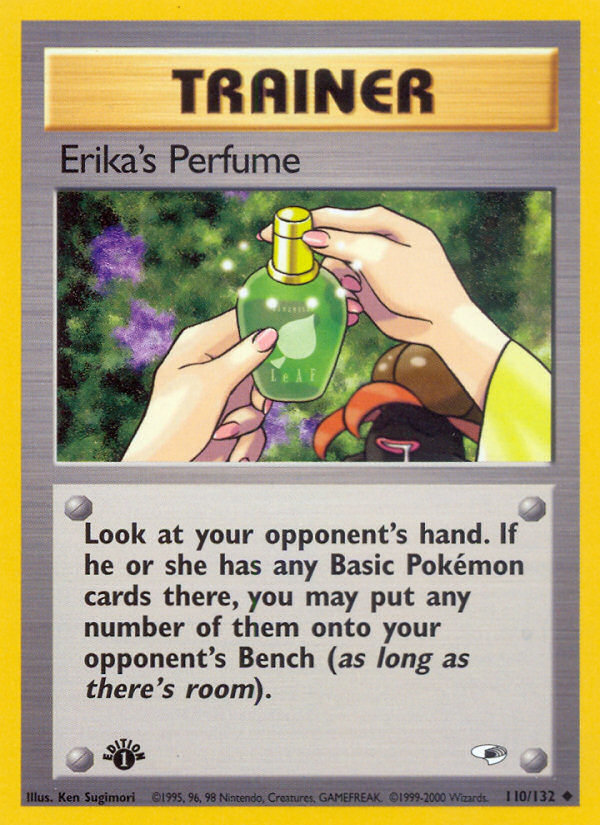 Erika's Perfume (110/132) [Gym Heroes 1st Edition] | Clutch Gaming