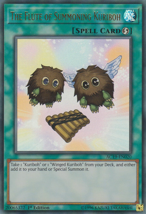 The Flute of Summoning Kuriboh [AC19-EN020] Ultra Rare | Clutch Gaming