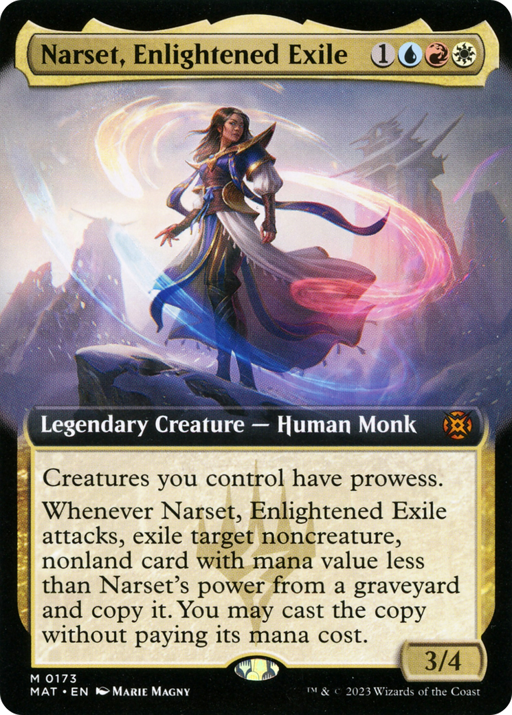 Narset, Enlightened Exile (Extended Art) [March of the Machine: The Aftermath] | Clutch Gaming