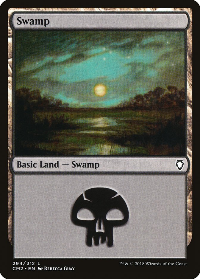 Swamp (294) [Commander Anthology Volume II] | Clutch Gaming