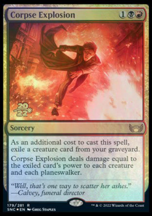 Corpse Explosion [Streets of New Capenna Prerelease Promos] | Clutch Gaming