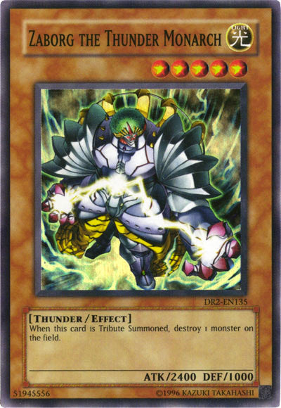 Zaborg the Thunder Monarch [DR2-EN135] Super Rare | Clutch Gaming