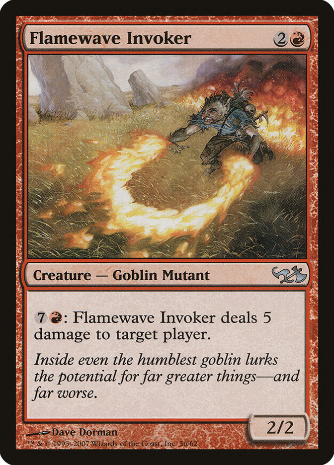 Flamewave Invoker [Duel Decks: Elves vs. Goblins] | Clutch Gaming