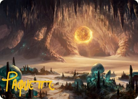 Plains (265) Art Card (Gold-Stamped Signature) [Dungeons & Dragons: Adventures in the Forgotten Realms Art Series] | Clutch Gaming