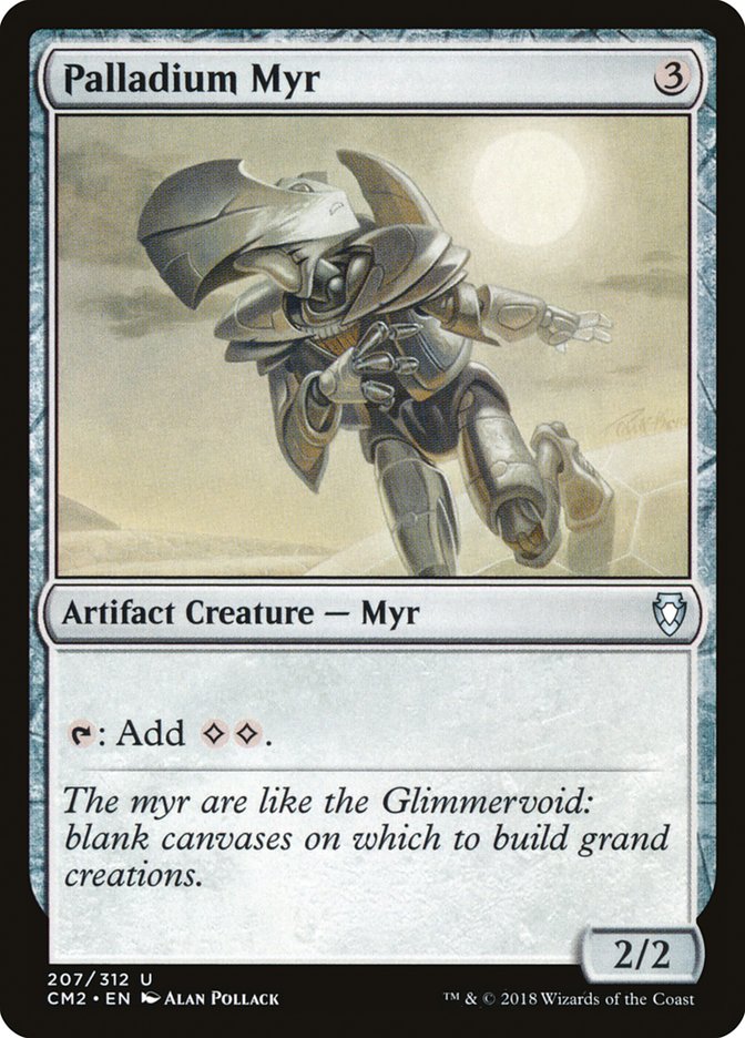 Palladium Myr [Commander Anthology Volume II] | Clutch Gaming