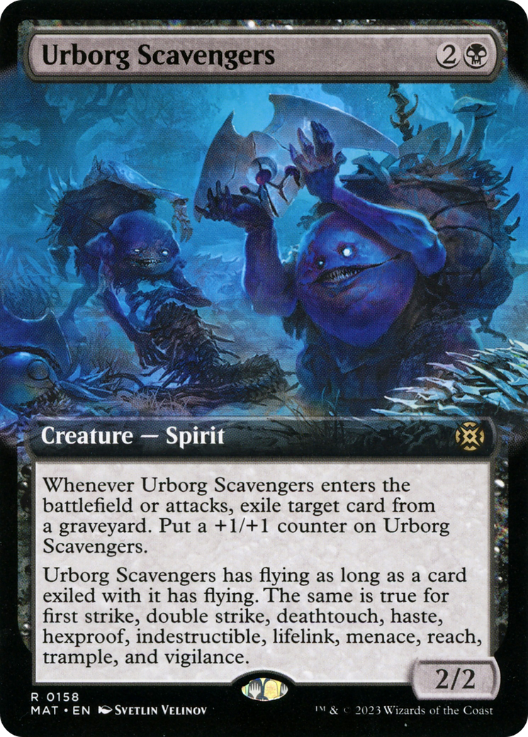 Urborg Scavengers (Extended Art) [March of the Machine: The Aftermath] | Clutch Gaming