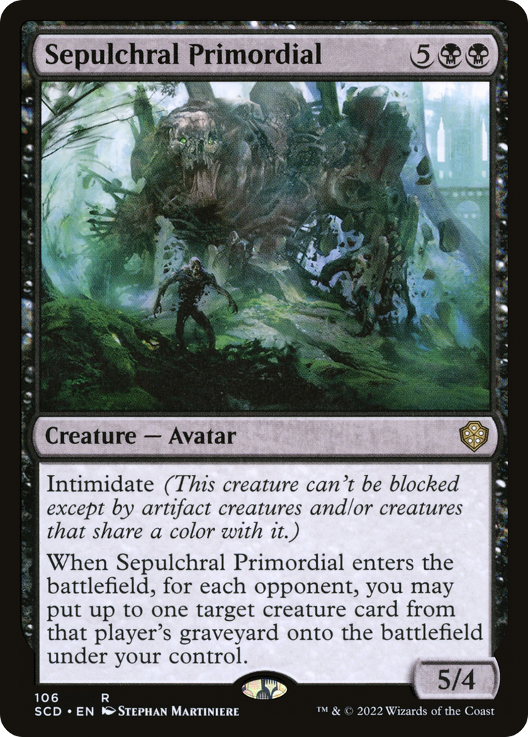 Sepulchral Primordial [Starter Commander Decks] | Clutch Gaming