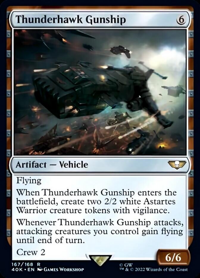 Thunderhawk Gunship (Surge Foil) [Warhammer 40,000] | Clutch Gaming