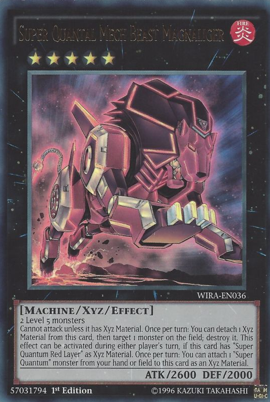 Super Quantal Mech Beast Magnaliger [WIRA-EN036] Ultra Rare | Clutch Gaming