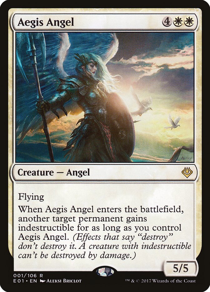 Aegis Angel [Archenemy: Nicol Bolas] | Clutch Gaming