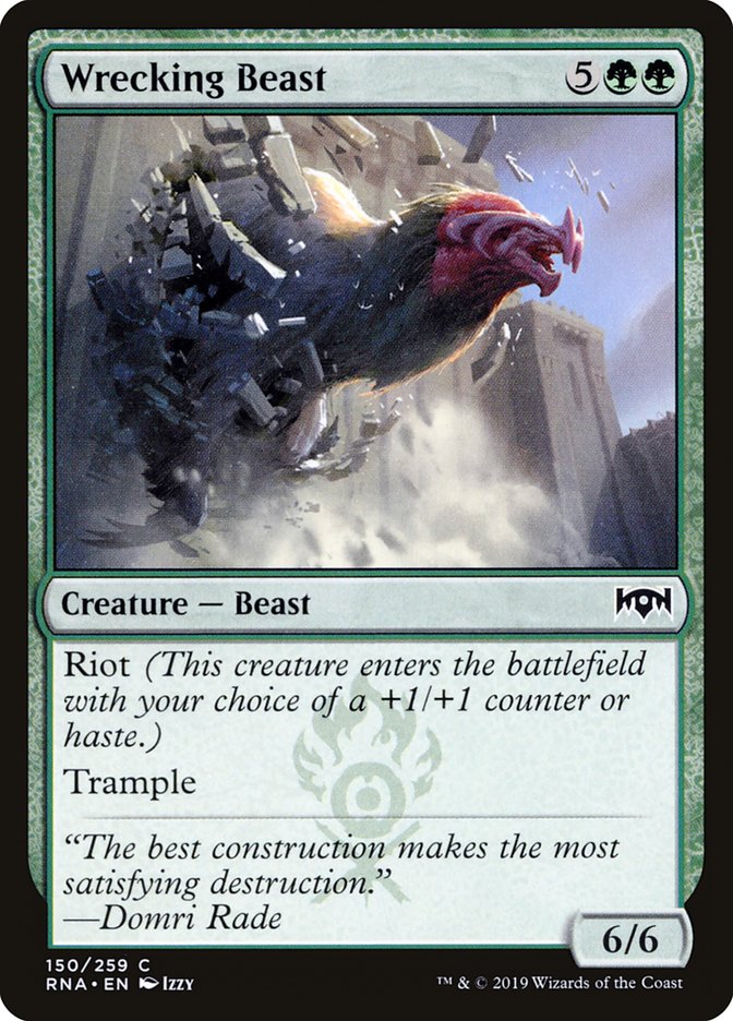 Wrecking Beast [Ravnica Allegiance] | Clutch Gaming